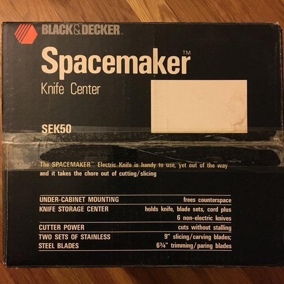 NEW Black & Decker Spacemaker Knife Center - Picture 4 of 4